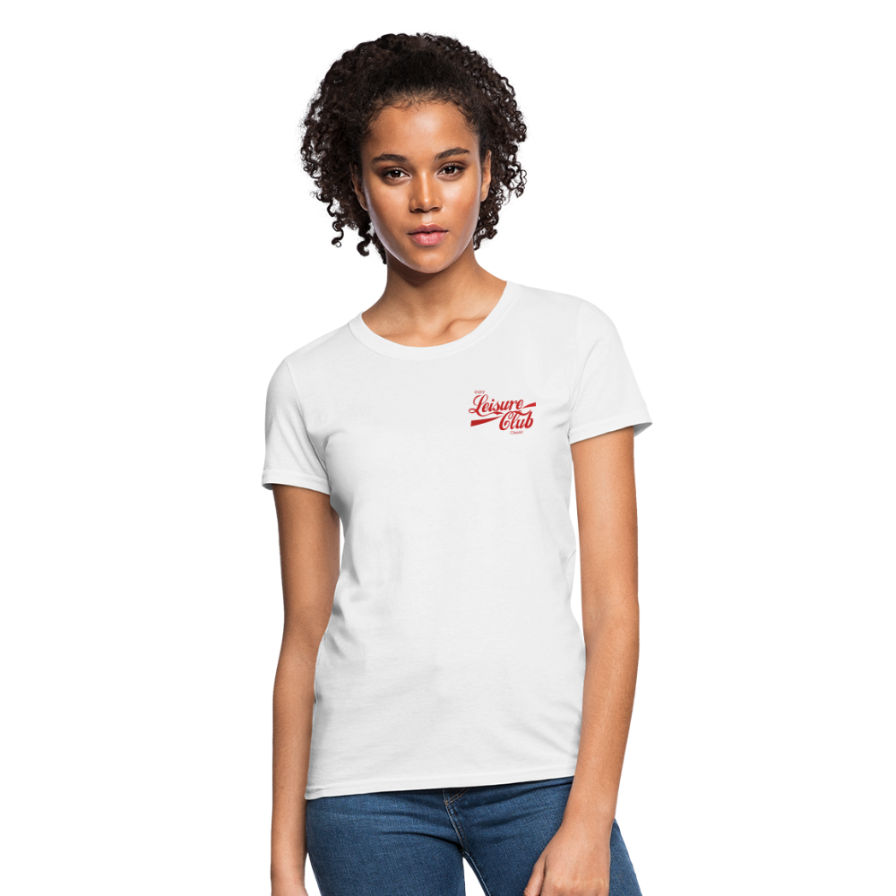 Women's Red Logo T-Shirt - white
